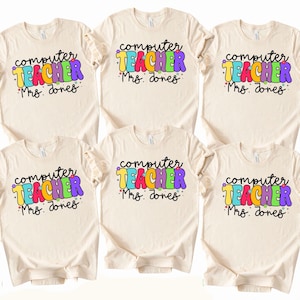 Specials Teachers Shirts, Custom Teacher Shirt, Teacher Team Shirts, Personalized School Shirt, Back to School Shirt, Art Music PE Media Tee