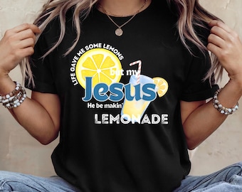 Sweatshirt Life Gave Me Lemons, shirt christelijk limonade