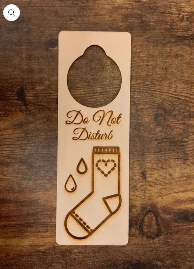 Do Not Disturb Door Sign. Custom Doorknob Signs/ Choose One or Create ...