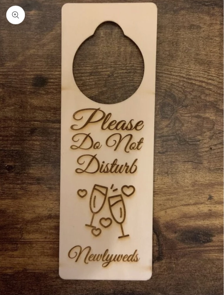 Do Not Disturb Door Sign. Custom Doorknob Signs/ Choose One or Create ...