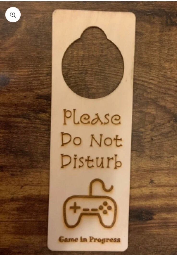 Do Not Disturb Door Sign. Custom Doorknob Signs/ Choose One or Create ...