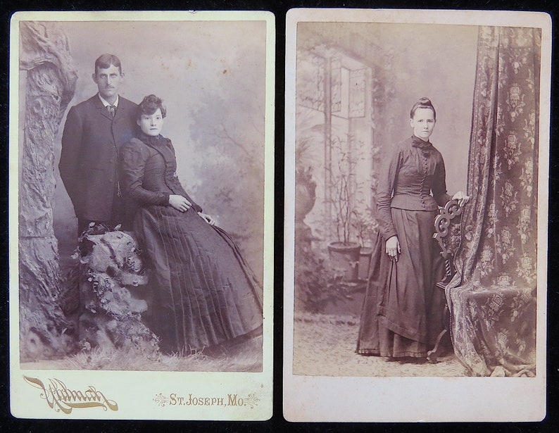 Lot of 10 Victorian Cards of Adults & Couples All St. Etsy