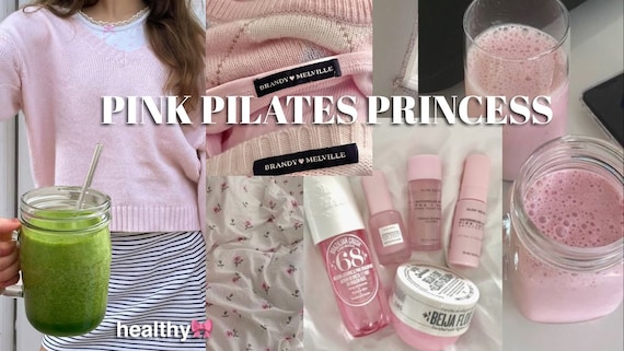 100+ Pink Pilates Princess Checklist, Aesthetic TikTok Lifestyle,  Printable, 100+ Curated Tasks