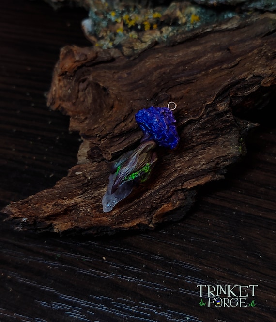 Amethyst Enchanted Tree Pendant Handmade Crystall Necklace