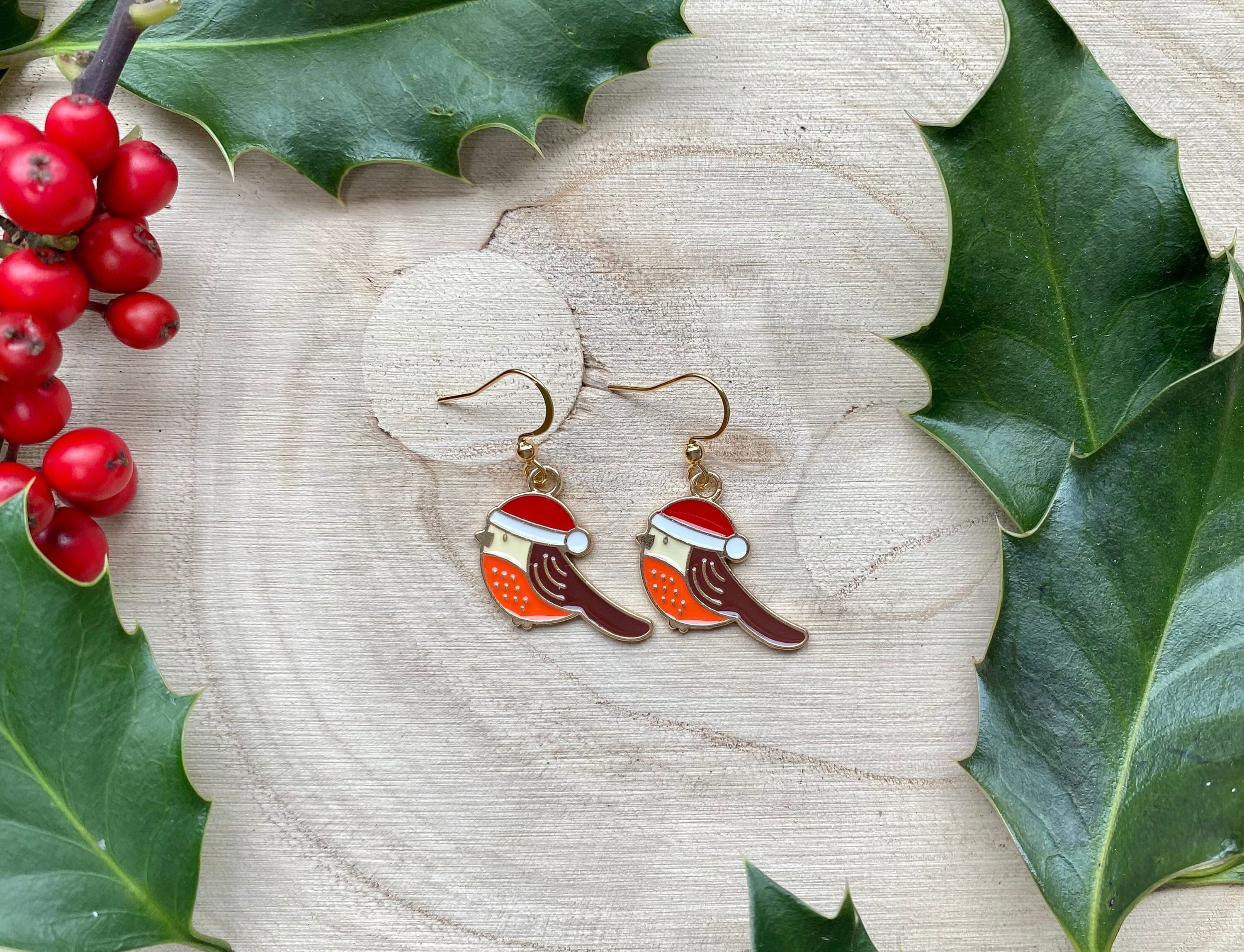 Novelty christmas earrings Clearance