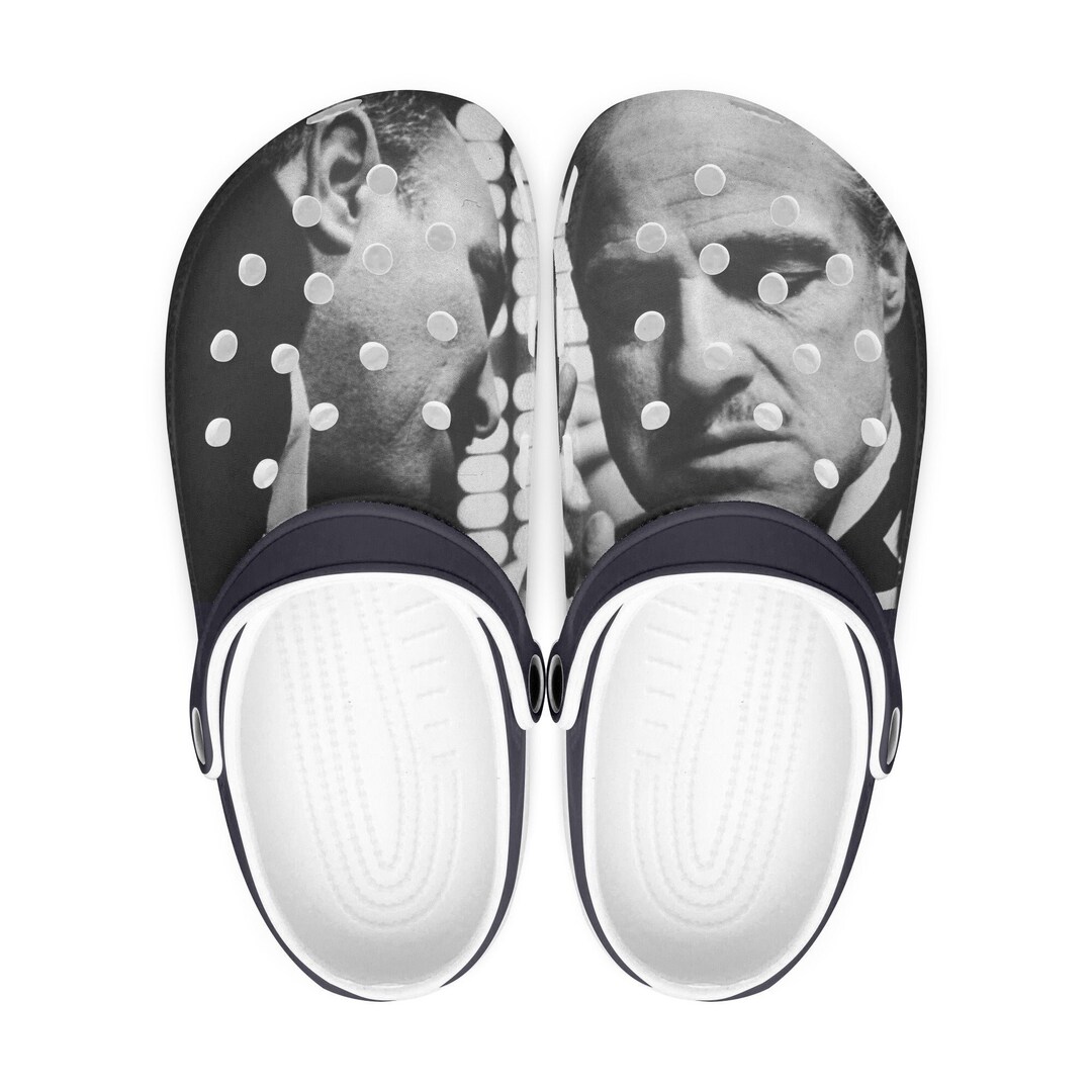 The Godfather Clogs Looks Like Crocs Shoes Slippers Flip Etsy Australia