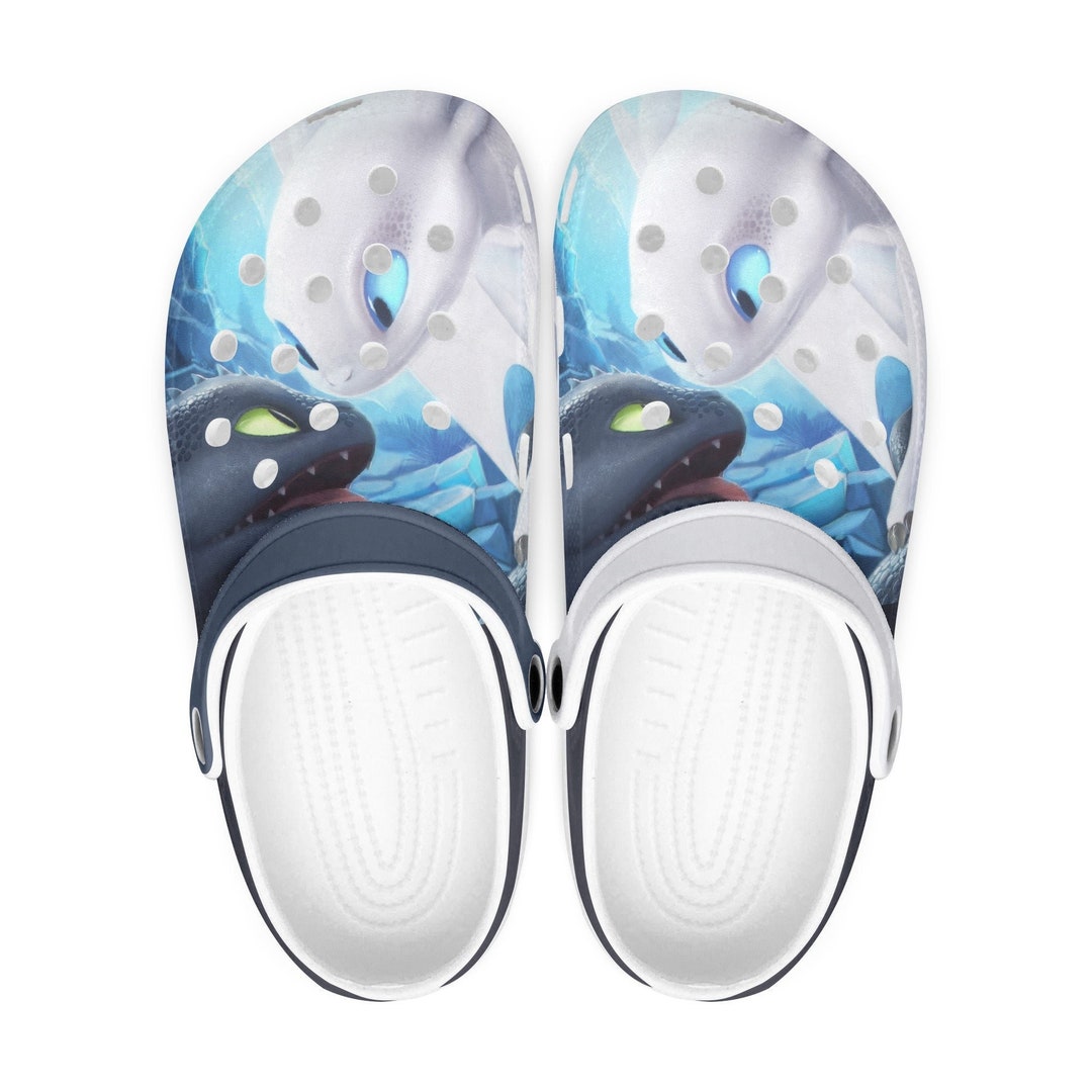 Toothless Clogs How to Train Your Dragon Looks Like Crocs Etsy