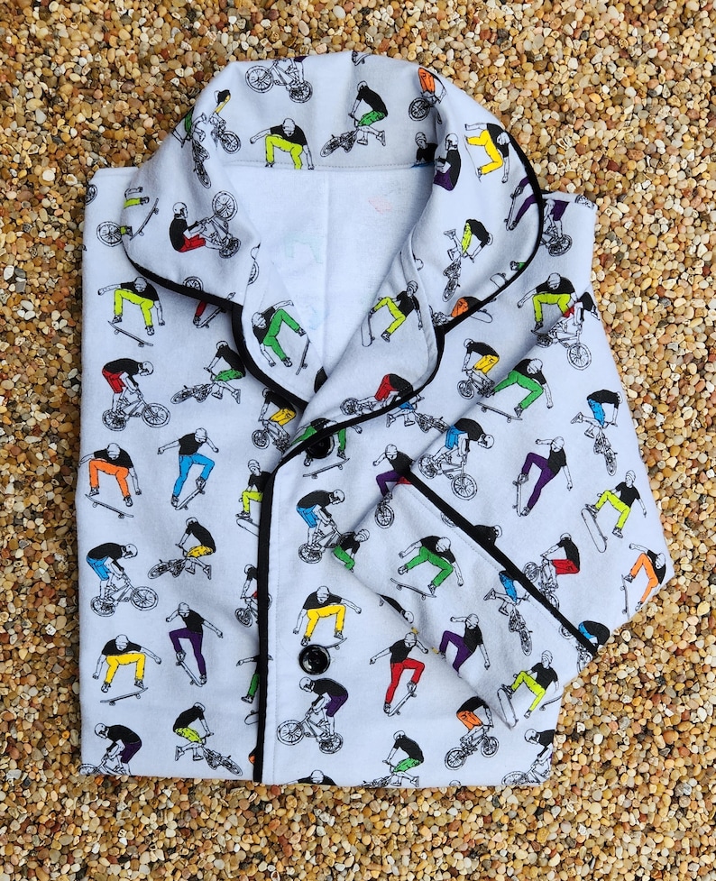 Camping Pajamas S'mores Pajamas Flannel Pajama Pants Campfire Family