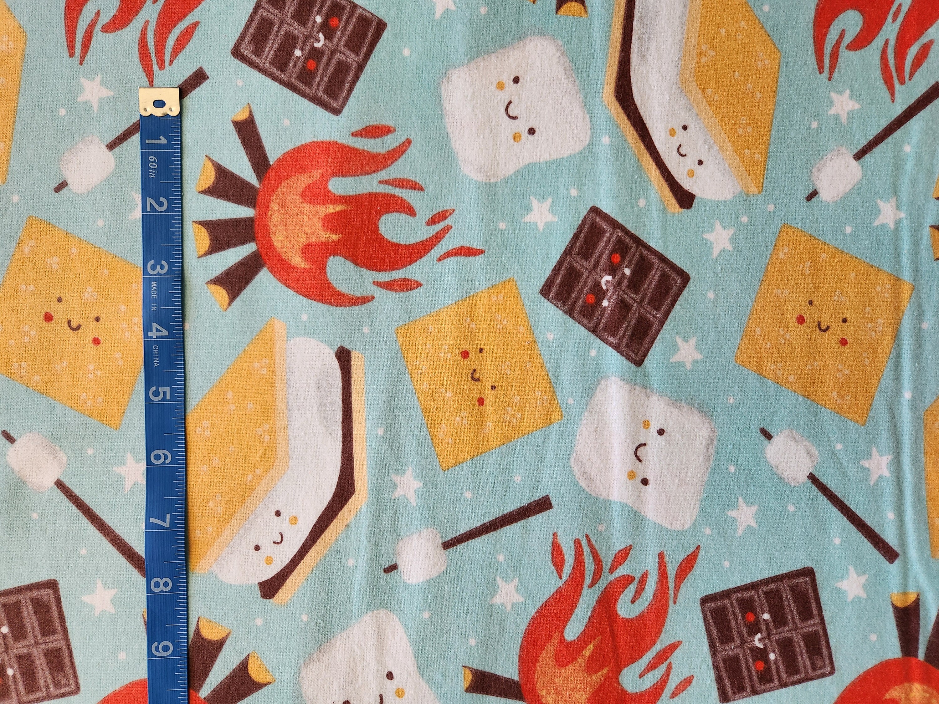 Camping Pajamas S'mores Pajamas Flannel Pajama Pants Campfire Family