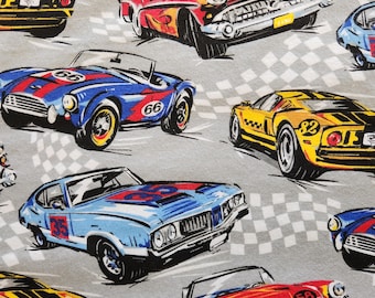 Flannel Race Car Pajamas-Nascar Flannel-Handmade Men's Sleepwear-Women's Sleepwear-Cotton Pajamas-Pajama Pants-Driving Trucks-Pants Pockets