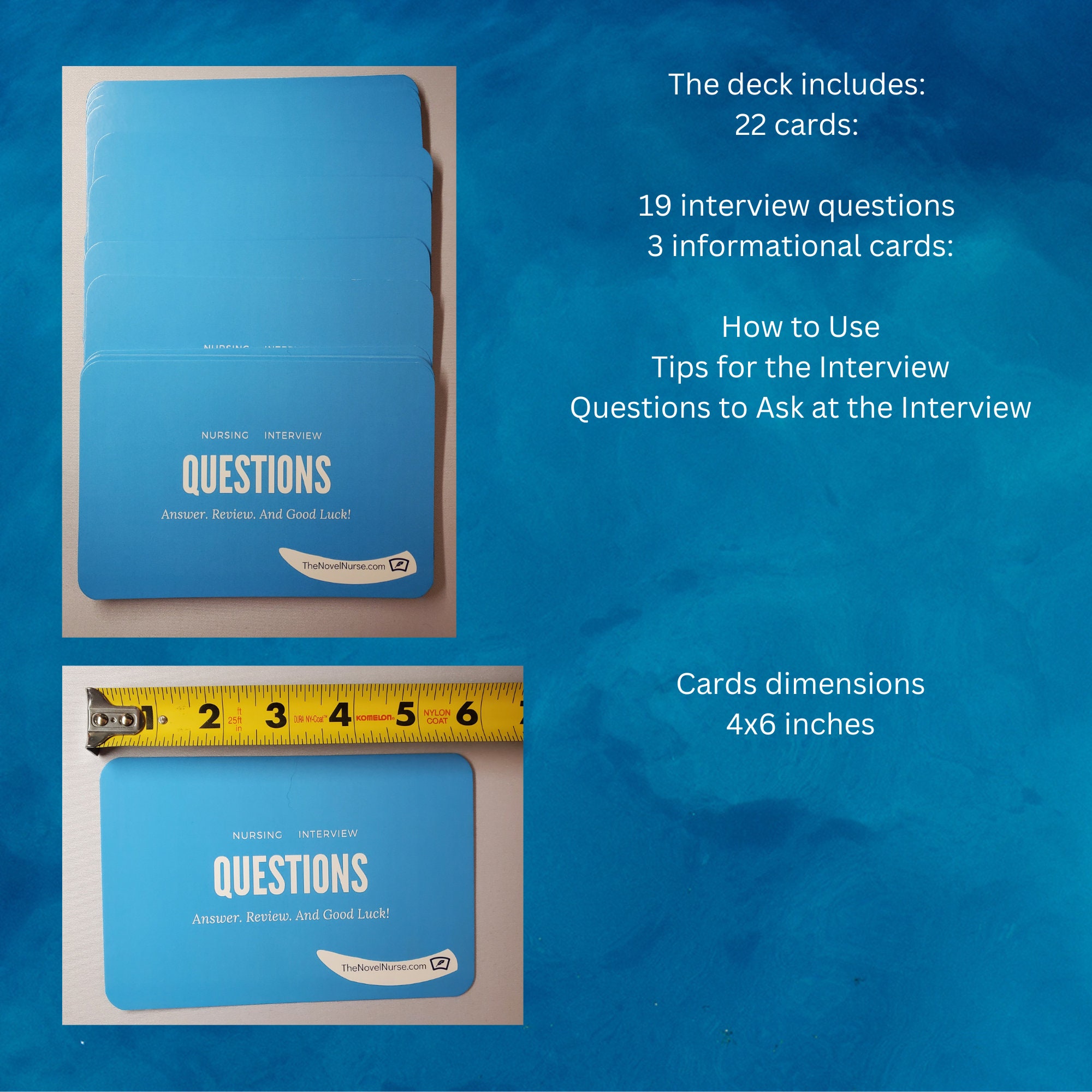 Nursing Interview Deck Box - Etsy