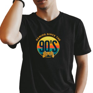 Retro Gamer Shirt, Retro gamer tees, Vintage Gamer shirts, Gamer Tees, Nerdy Gamer shirts, Video Game shirts, 80&#39;s gamer shirts