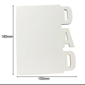 Mom / Dad Sublimation Frame Blank zdjęcie 3