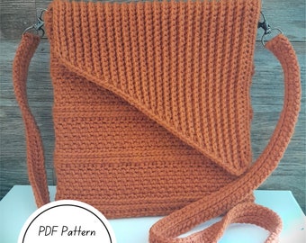 Mountain Moss Crochet Purse Pattern W/ Mini Me / PDF Download