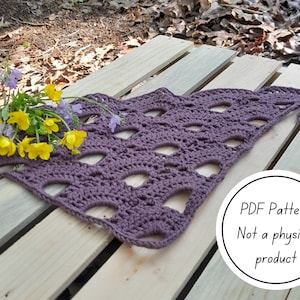 Crochet pattern| bandana pdf pattern