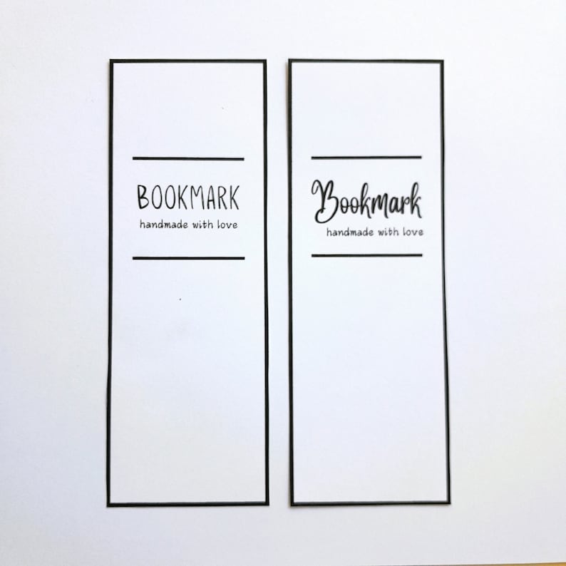 Bookmark Holder Templates - Etsy