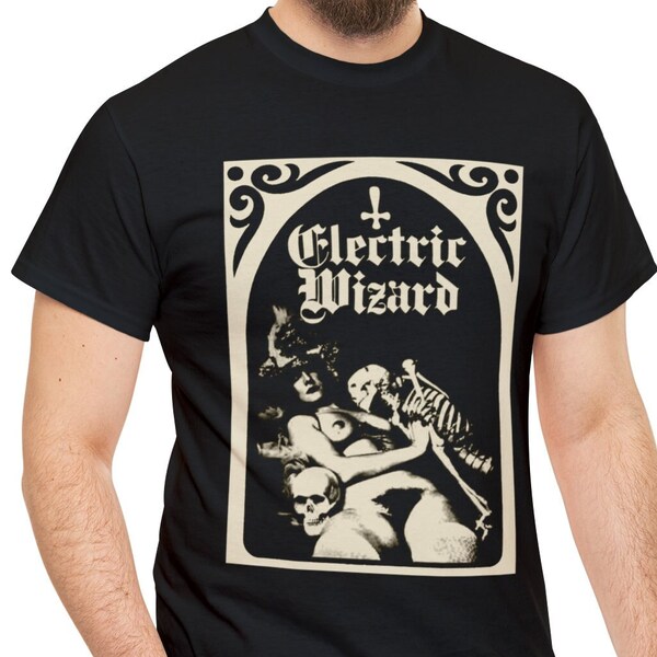 Electric Wizard shirt Doom Metal Stoner rock Black,Doom metal Electric Wizard shirt, gift for men and woman,  Unisex black Shirt