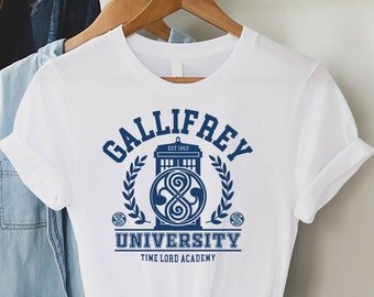 Gallifrey University Shirt, Dr Who Inspired Shirt, Time Lord Academy Tee, Time Travel Tees, Space Exploration, Sci-Fi tees, Unisex Shirt