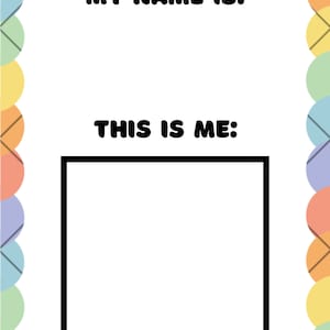 Nursery/preschool simple memory book for download
