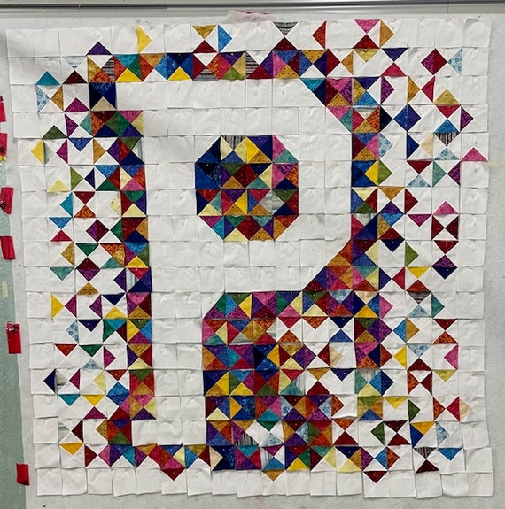 Letter P Quilt Pattern