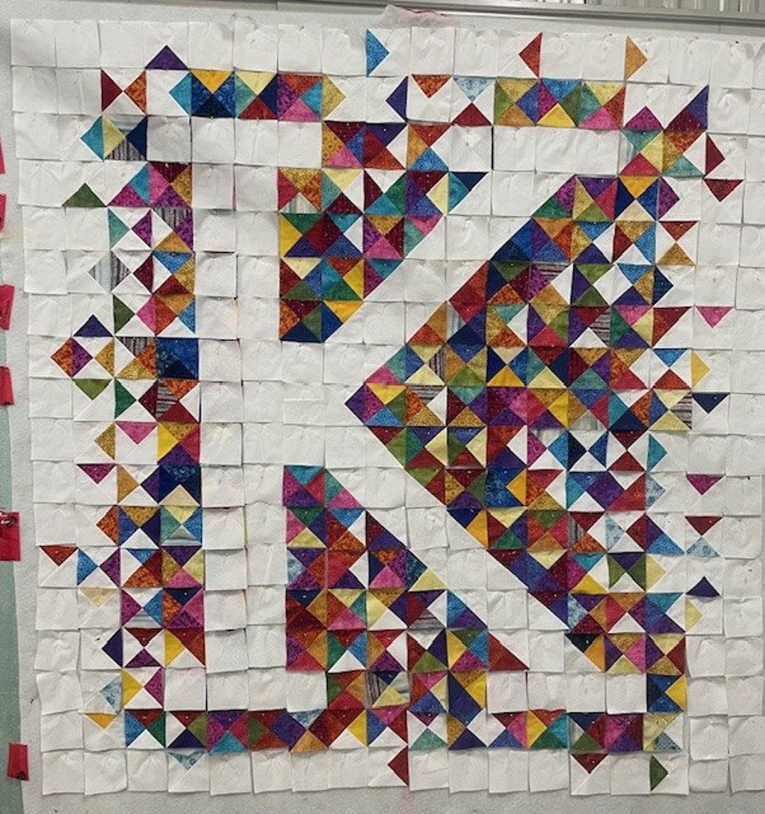 Letter K Quilt Pattern - Etsy