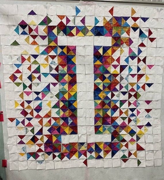 Letter I Quilt Pattern