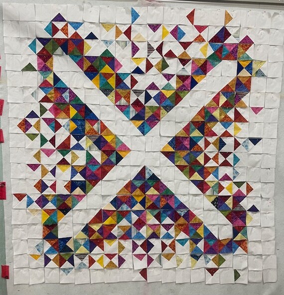 Letter X Quilt Pattern