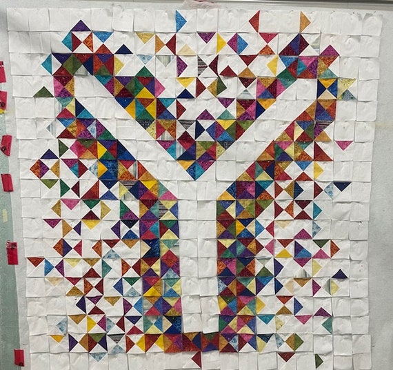 Letter Y Quilt Pattern