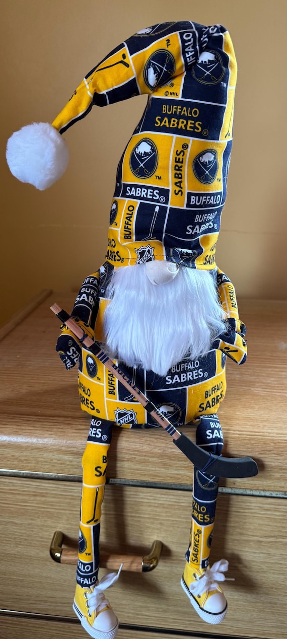 NHL Buffalo Sabres Sitting Gnome.                            Many others teams available.