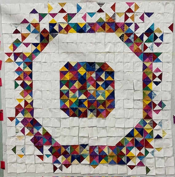 Letter O Quilt Pattern
