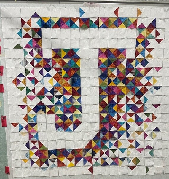 Letter J Quilt Pattern