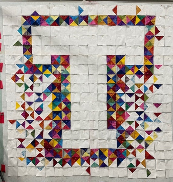 Letter T Quilt Pattern