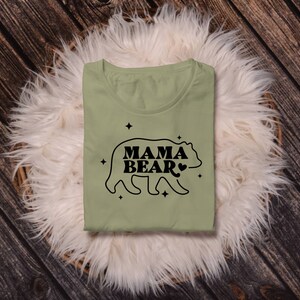 Mama Bear, SVG, PNG, PDF, Cut Files, Love, Silhouette and Cricut, Mommy, Hearts, Family, Mama Svg, Warm Bear, Digital Downloads