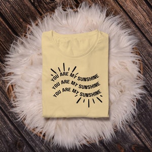 You Are My Sunshine, SVG, PNG, PDF, Cut Files, Sun, Silhouette and Cricut, Sunshine, Happiness, Family, Sunshine Svg, Digital Downloads