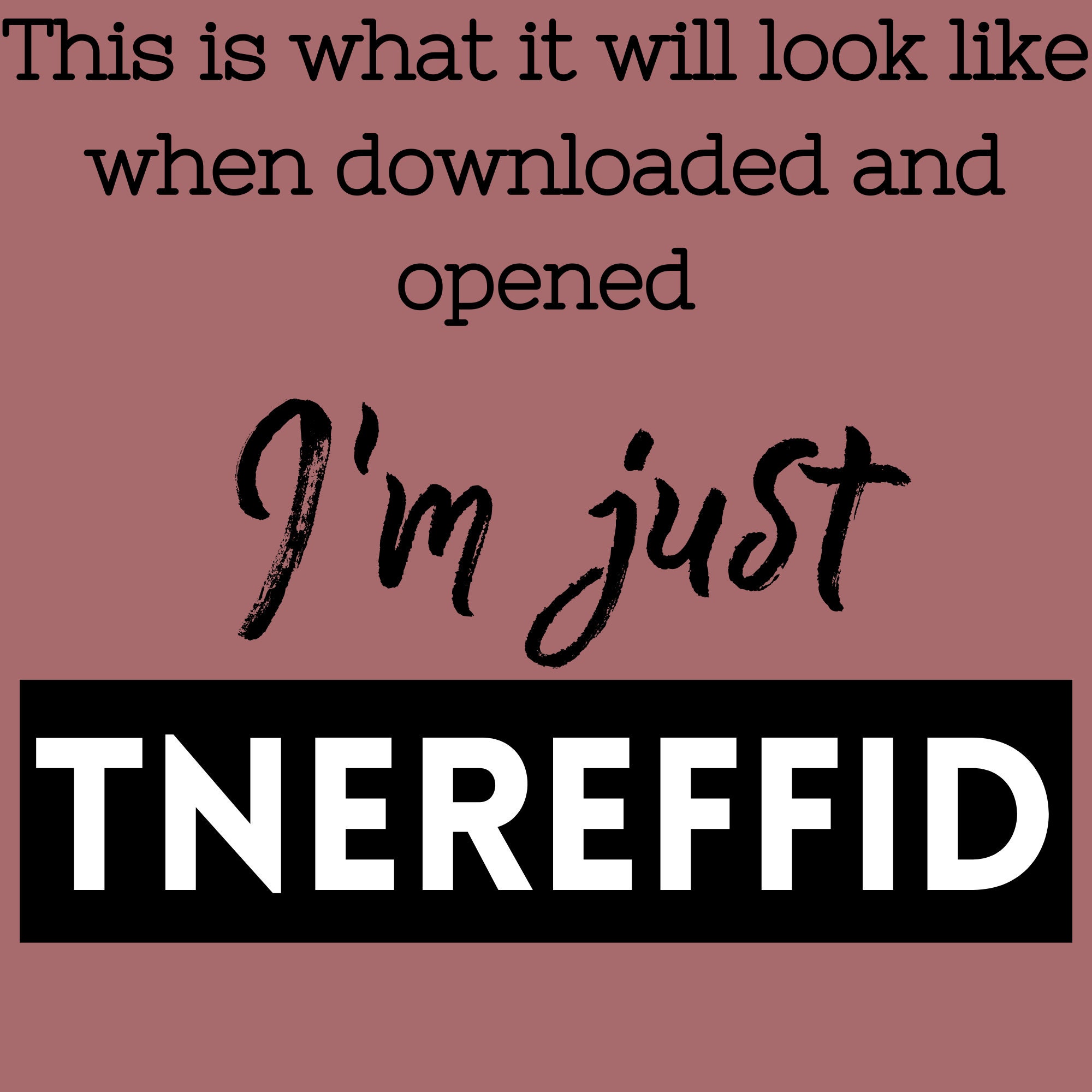 I'm Just Different SVG Etsy