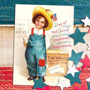 Amerikanische viktorianische Postkarte, 40 Jahre Vintage Postkartenformat, zum ausdrucken, basteln, scrapbooking, Party