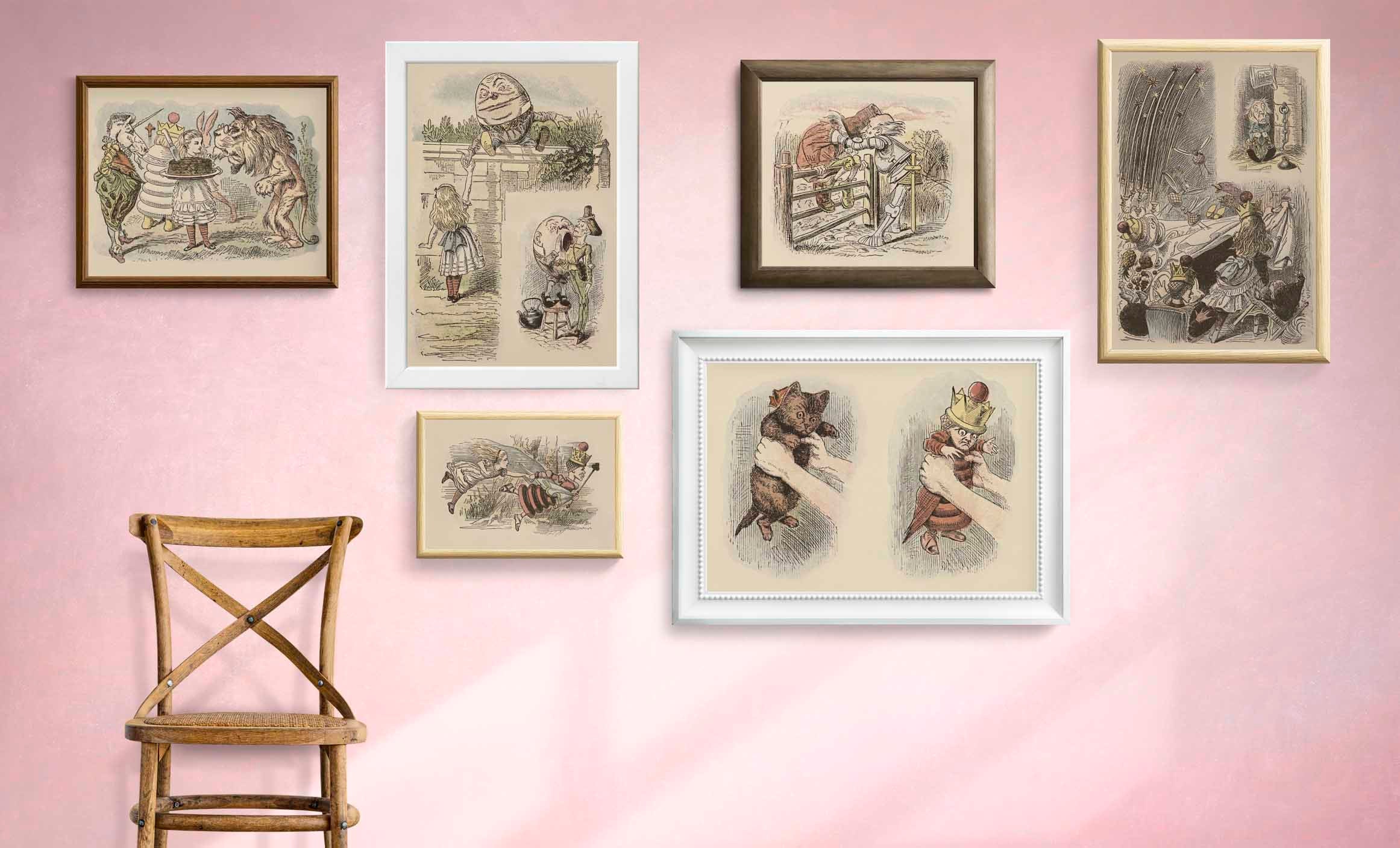 Vintage Alice in Wonderland Printable Through the Looking Glass ...