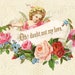 Printable Vintage Valentine Card Antique Victorian Digital - Etsy