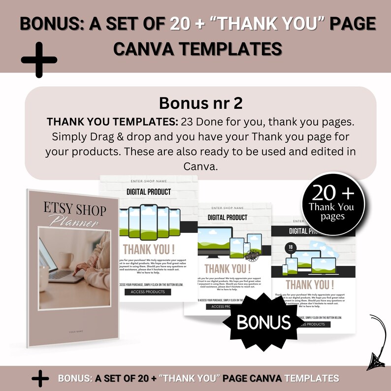 Downloadable Etsy Templates with PLR and MRR Rights