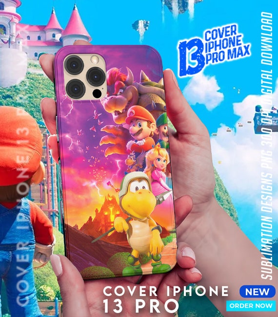 Iphone 13 Pro Max Super Mario Movie Case Iphone 13 Pro Max - Etsy