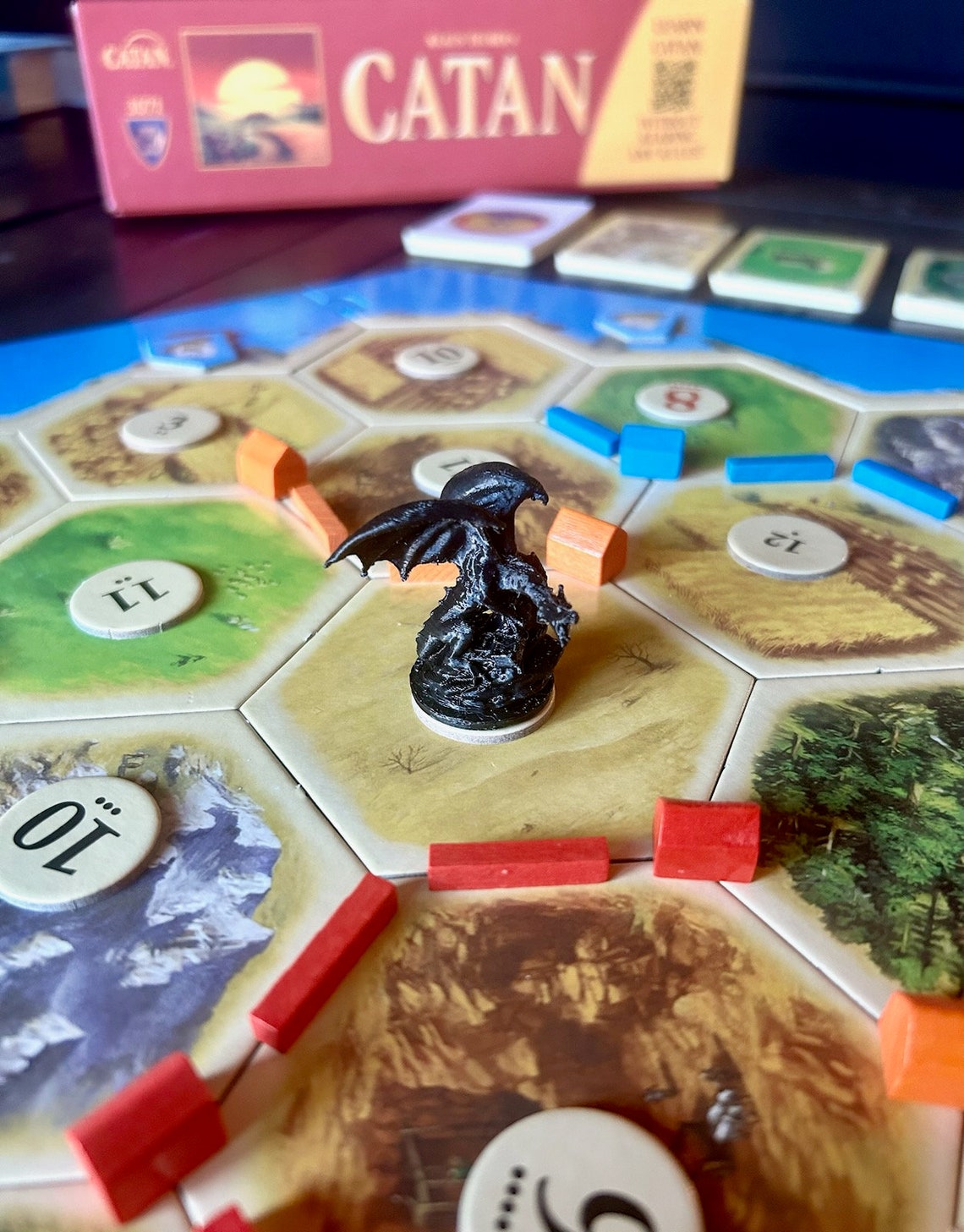 Catan Dragon Robber - Etsy