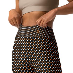 Halloween Polka Dot Yoga Leggings