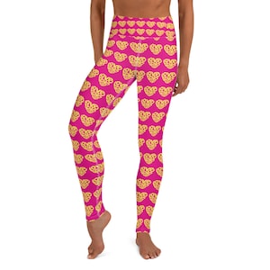 Love Heart Yoga Leggings