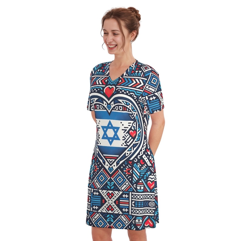 Hebrew Israelite Women's Apparel, Summer Cotton Dress, Hebrew Clothes