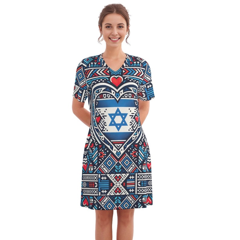 Hebrew Israelite Women's Apparel, Summer Cotton Dress, Hebrew Clothes