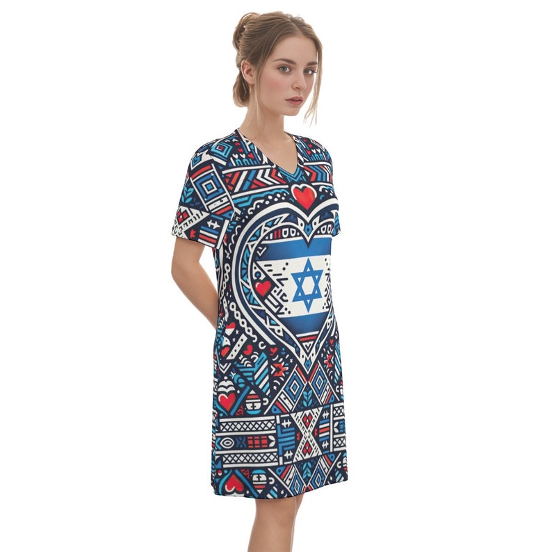 Hebrew Israelite Women's Apparel, Summer Cotton Dress, Hebrew Clothes