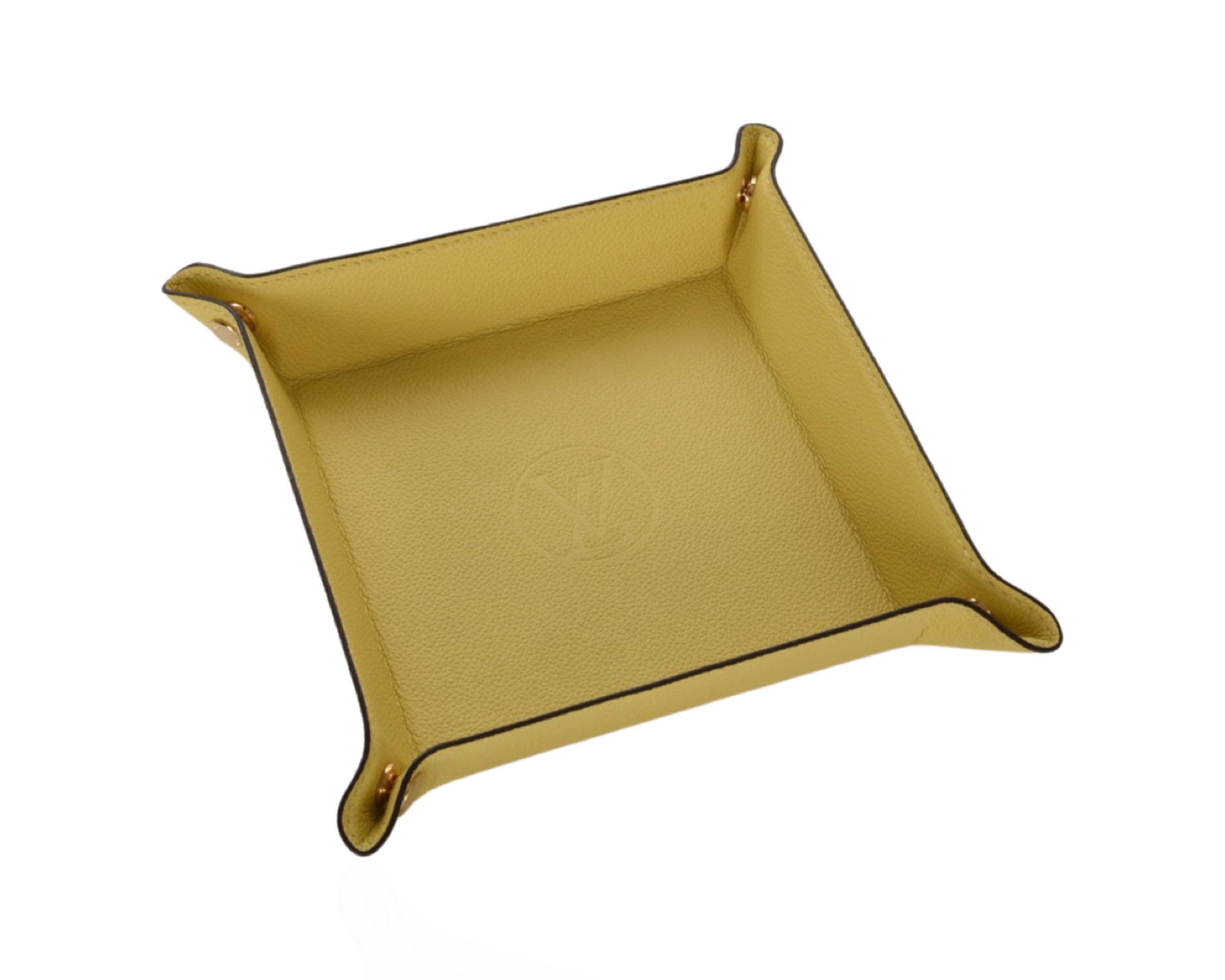 Louis Vuitton Leather Valet Tray - Yellow Decorative Accents
