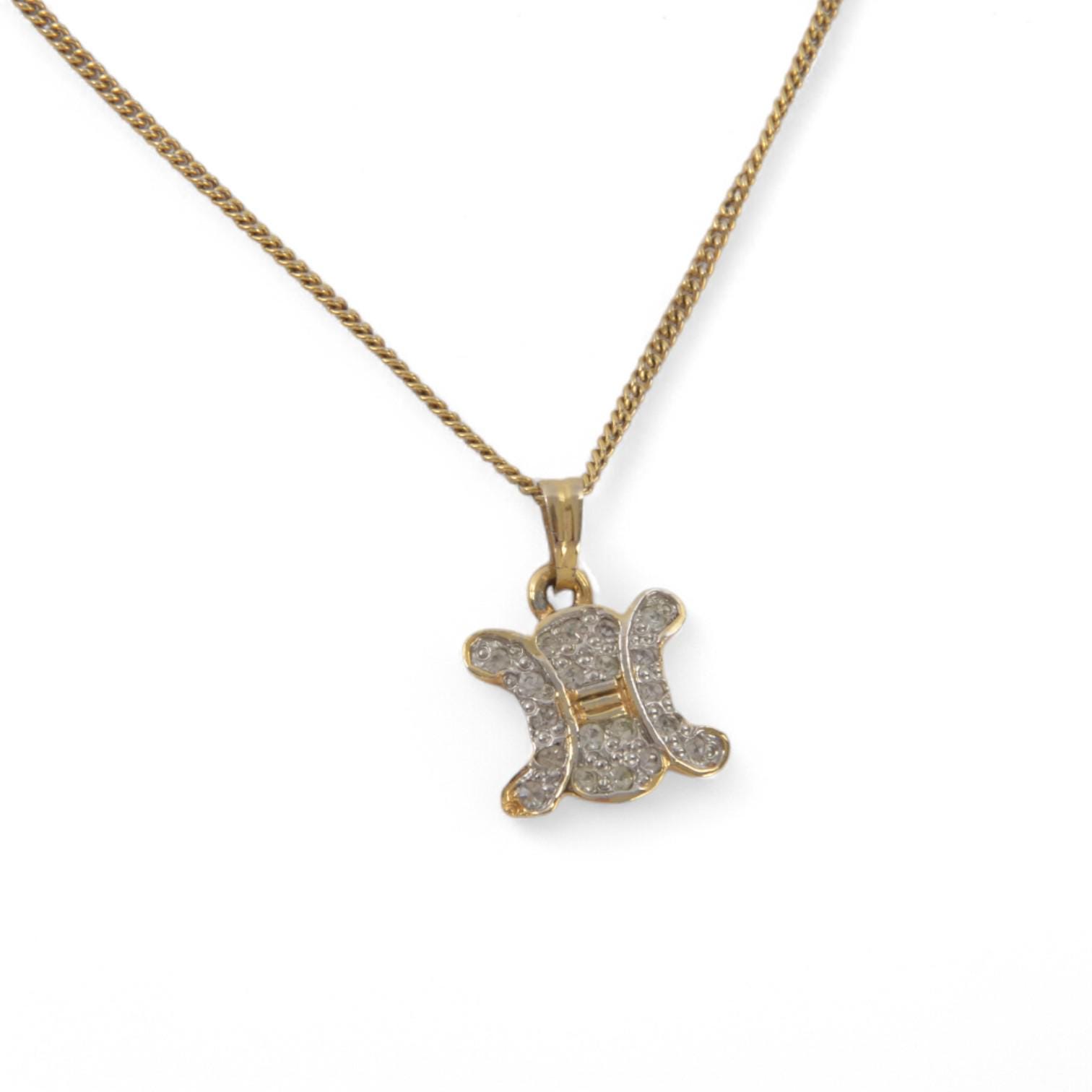 アクセサリー CELINE Triumph Rhinestone gold Necklace CELINE Necklace Triomphe Rhinestone Gold Finish Brass