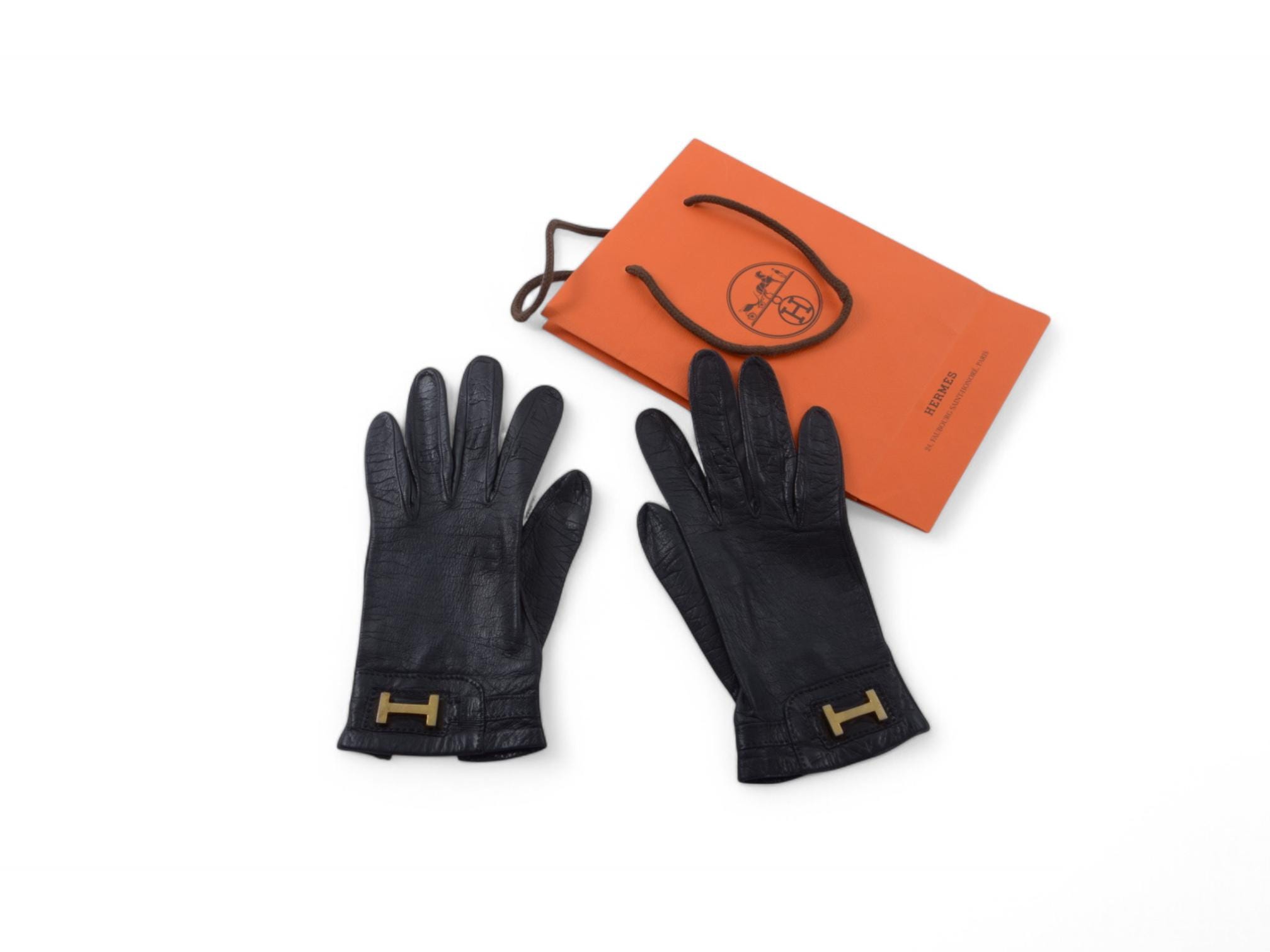 Vintage hermes gloves - Etsy 日本
