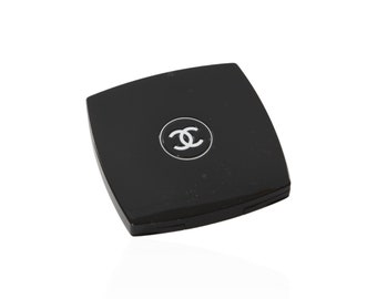 Chanel Black Miroir Double Facettes Mirror Duo